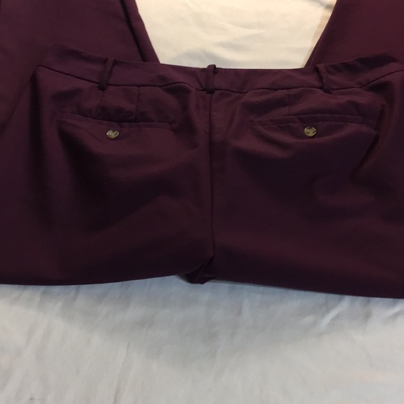 Express Purple Trousers - Picture 3 of 5